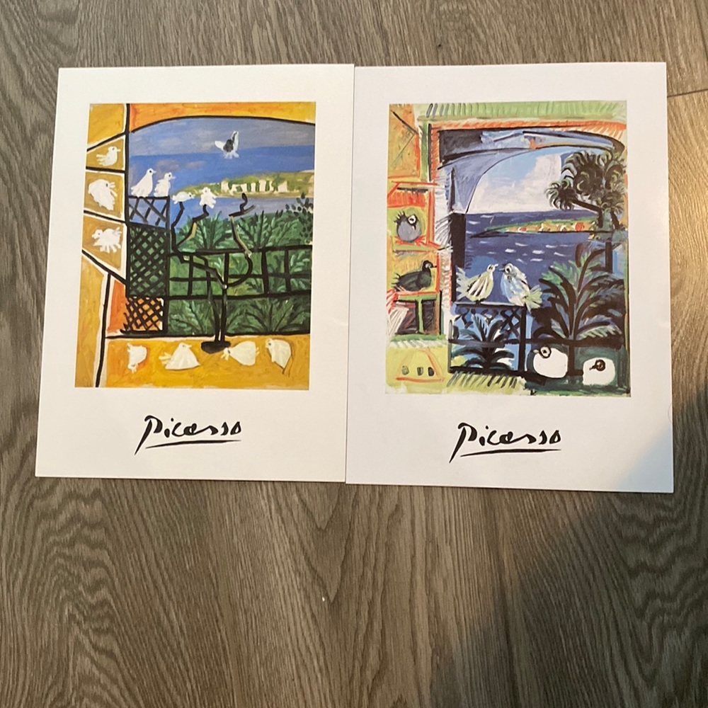 Picasso art work as gift or for home from Barcelona Spainn